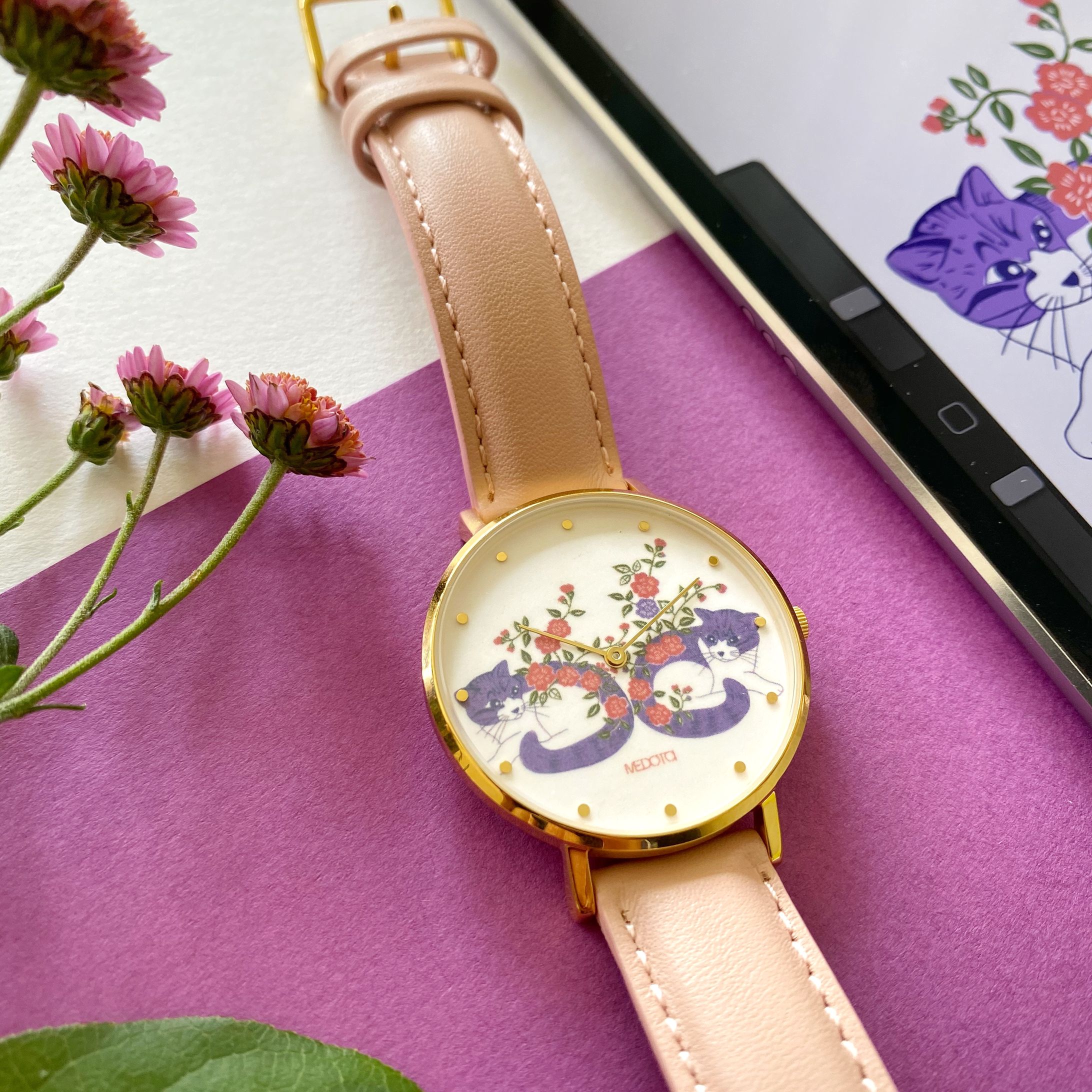 MEDOTA X ÜRIKMAD Pretty Day collection 限定腕時計-1