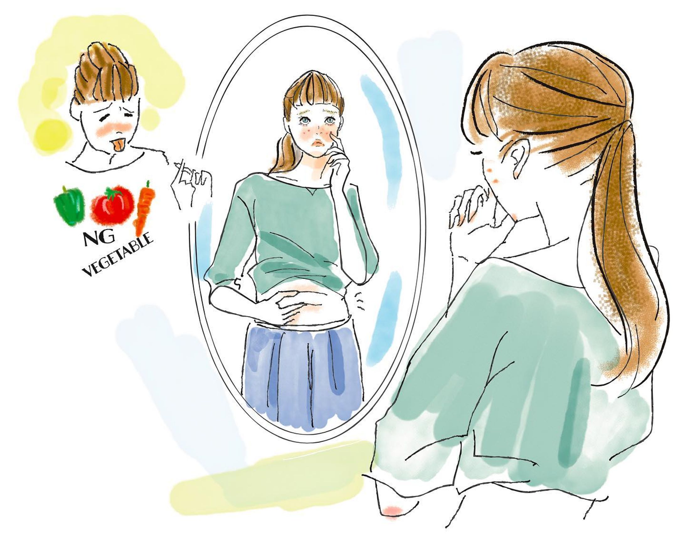 【お仕事】swipe→
「自分にぴったりのやせ方、きっとみつかる！パーソナライズダイエット」part5 野菜キライの女の子befor▶afterです💁‍♀️-1
