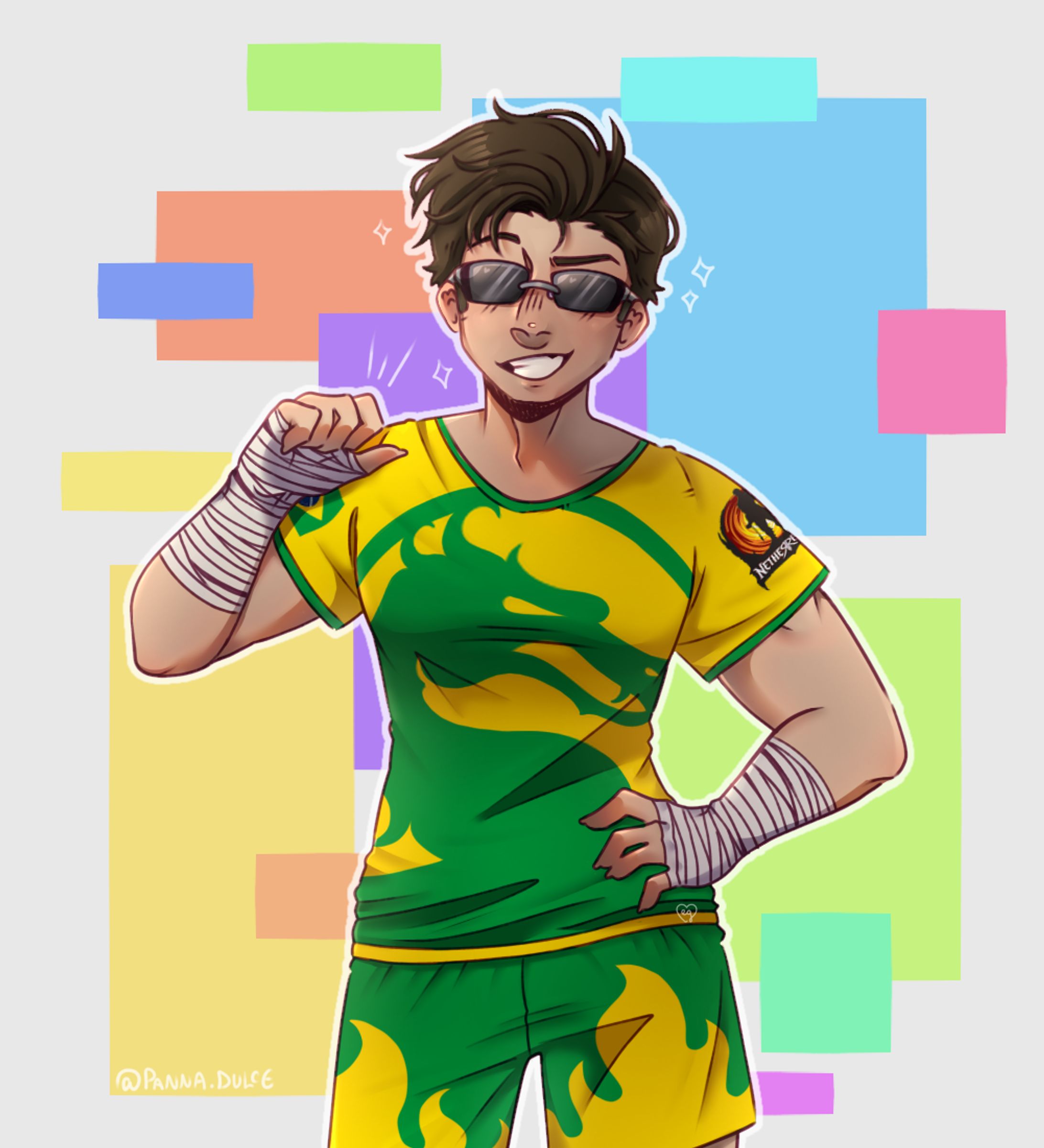 johnny cage illust-1