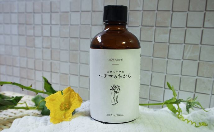 ヘチマ水ラベル