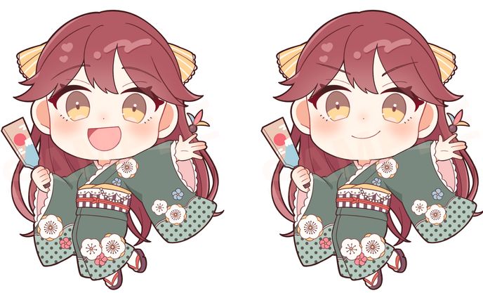 塔ノ野まち様お正月用イラスト