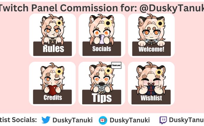 DuskyTanuki Panels