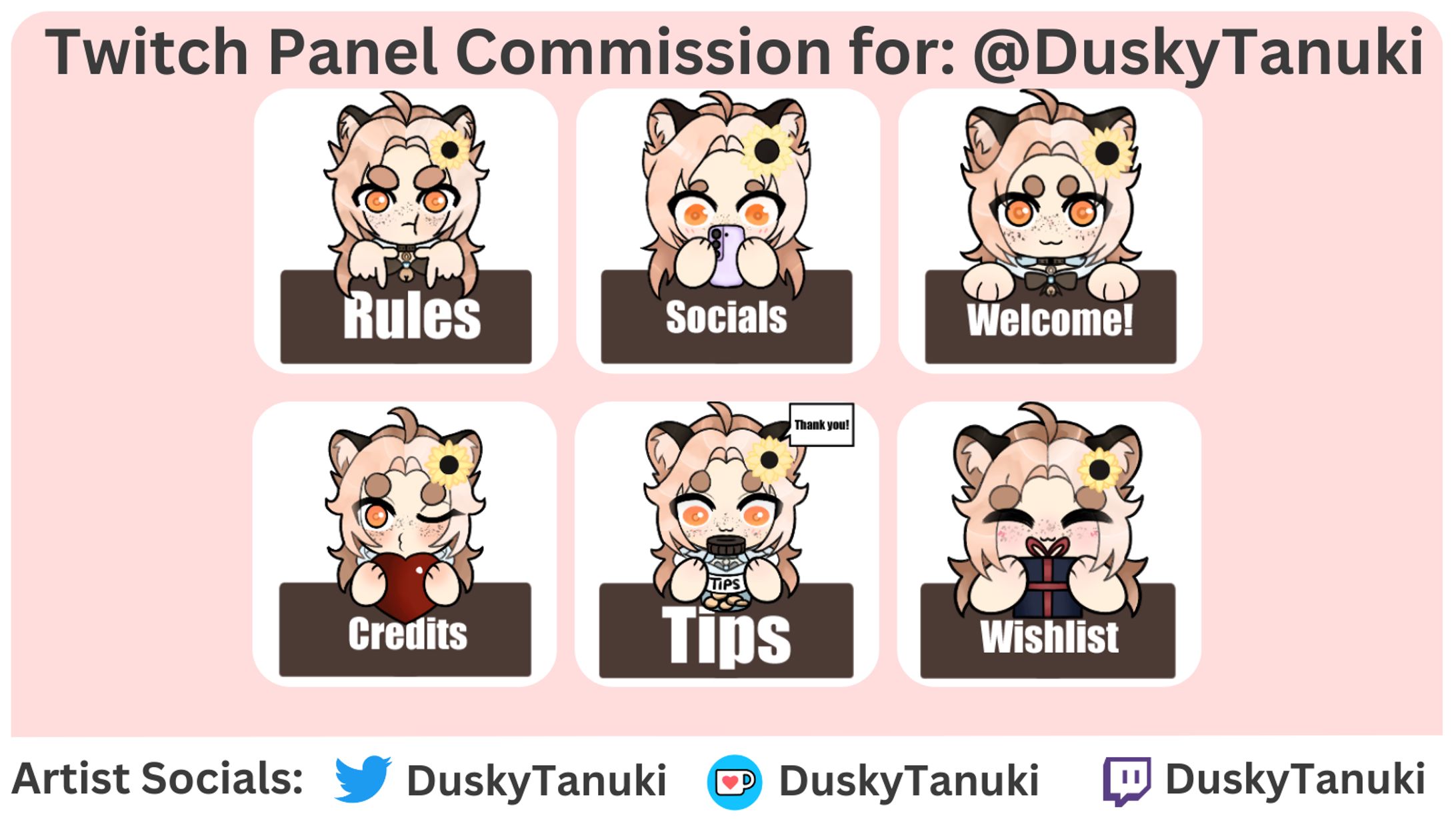 DuskyTanuki Panels-1