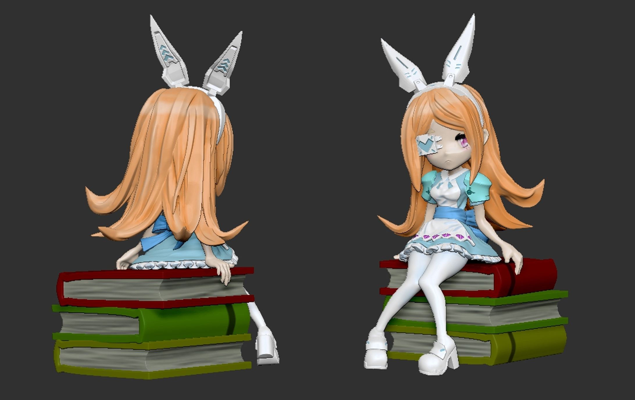 zbrush 練習②-1