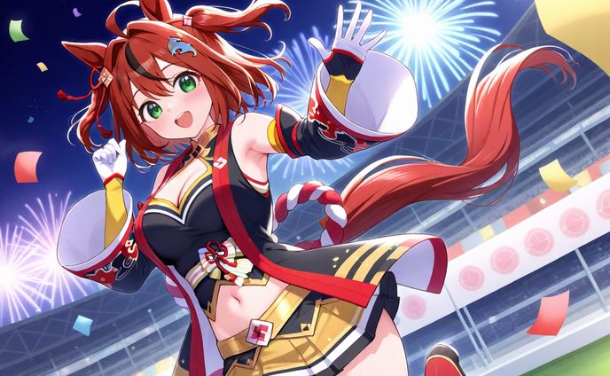 ドルフィンウェーブのAIイラスト：その1