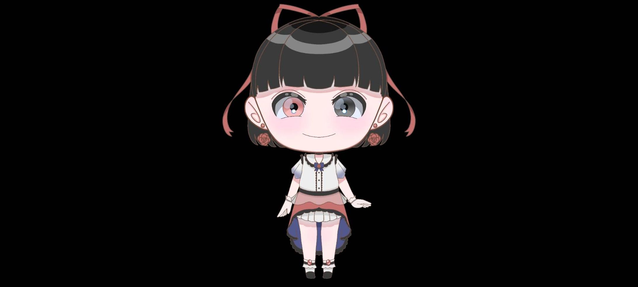 羽紅様　立ち絵　SD-1