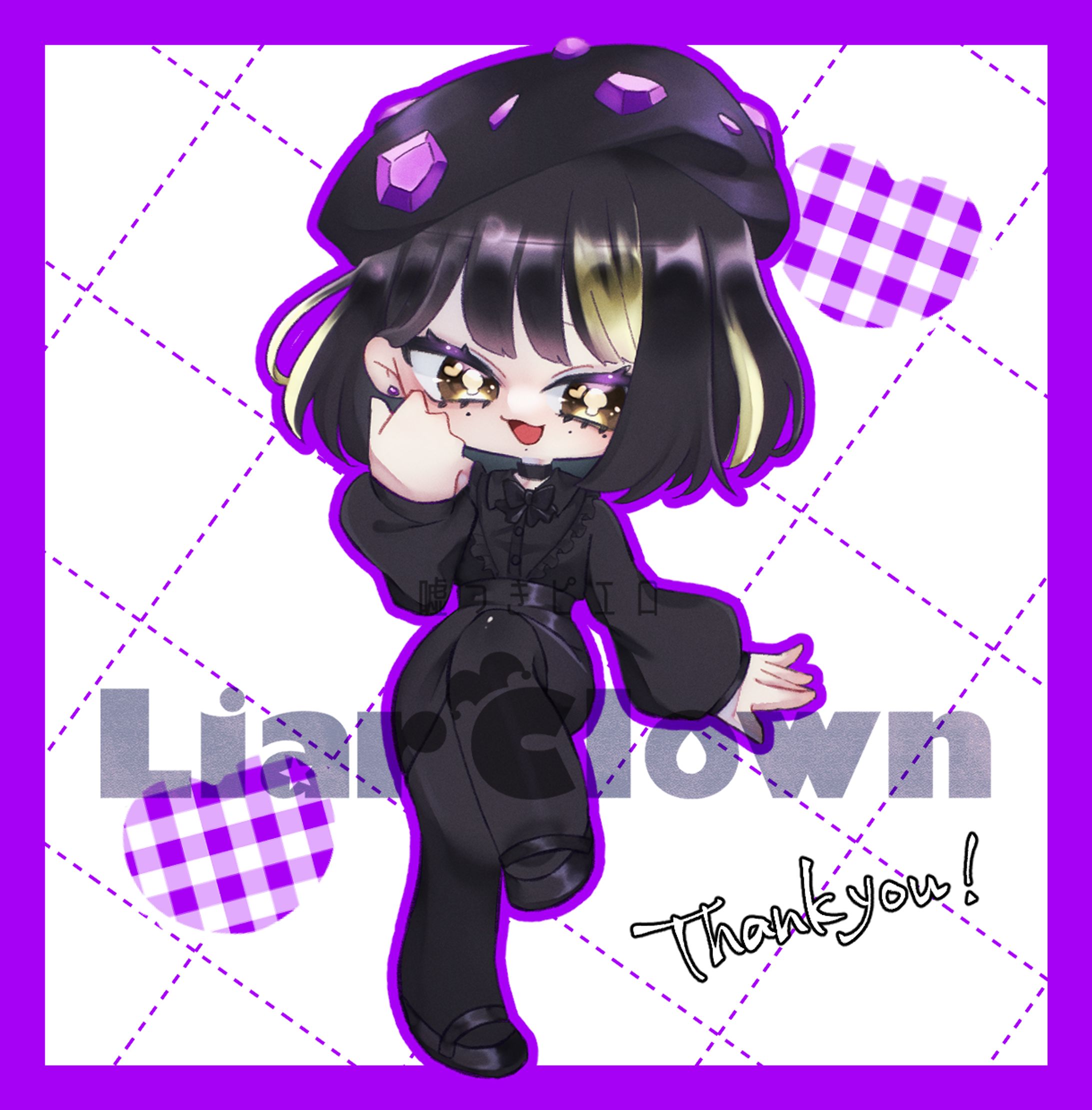 【お仕事】Vtuber SD立ち絵-1