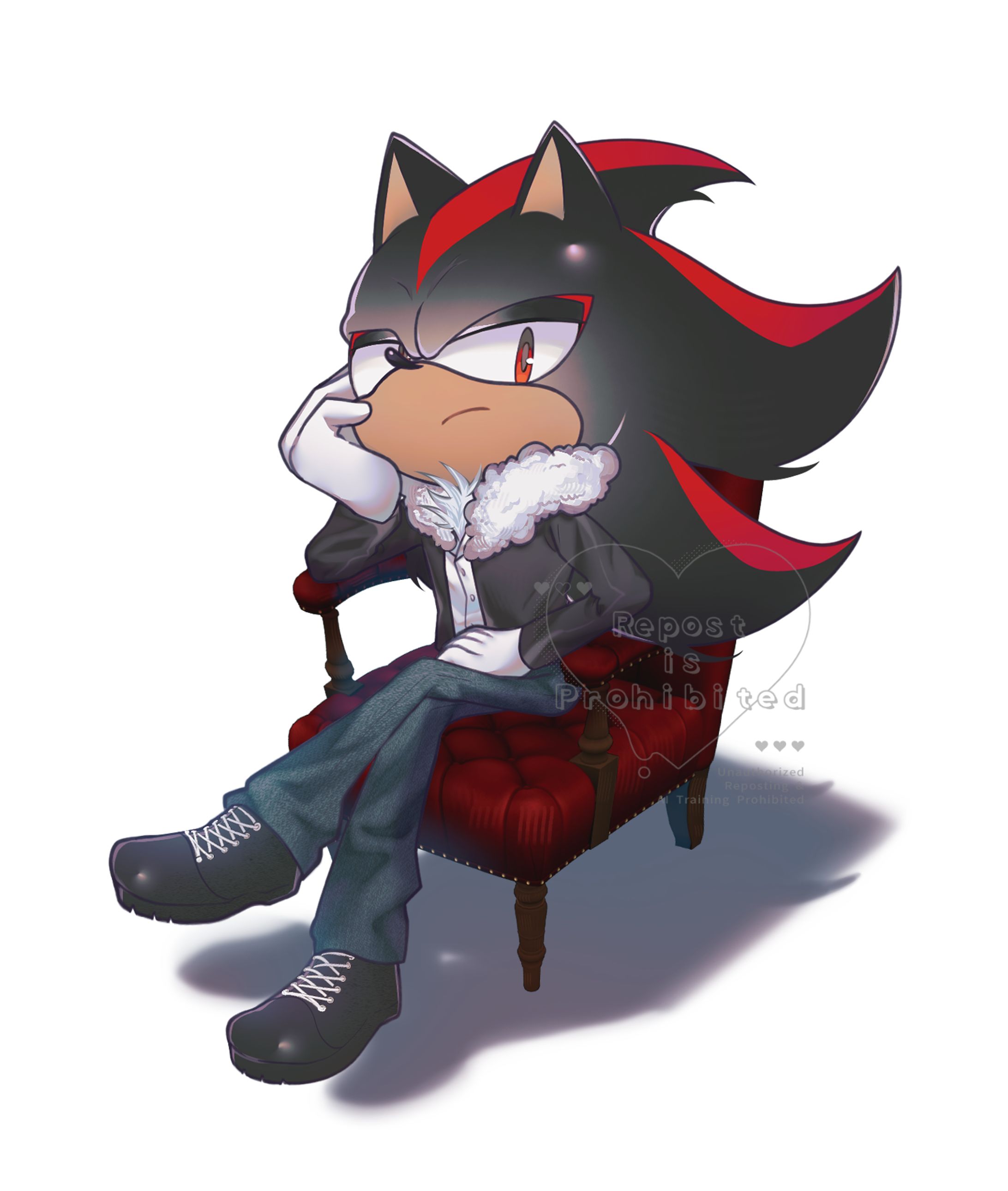 【illustration】Shadow the Hedgehog-1