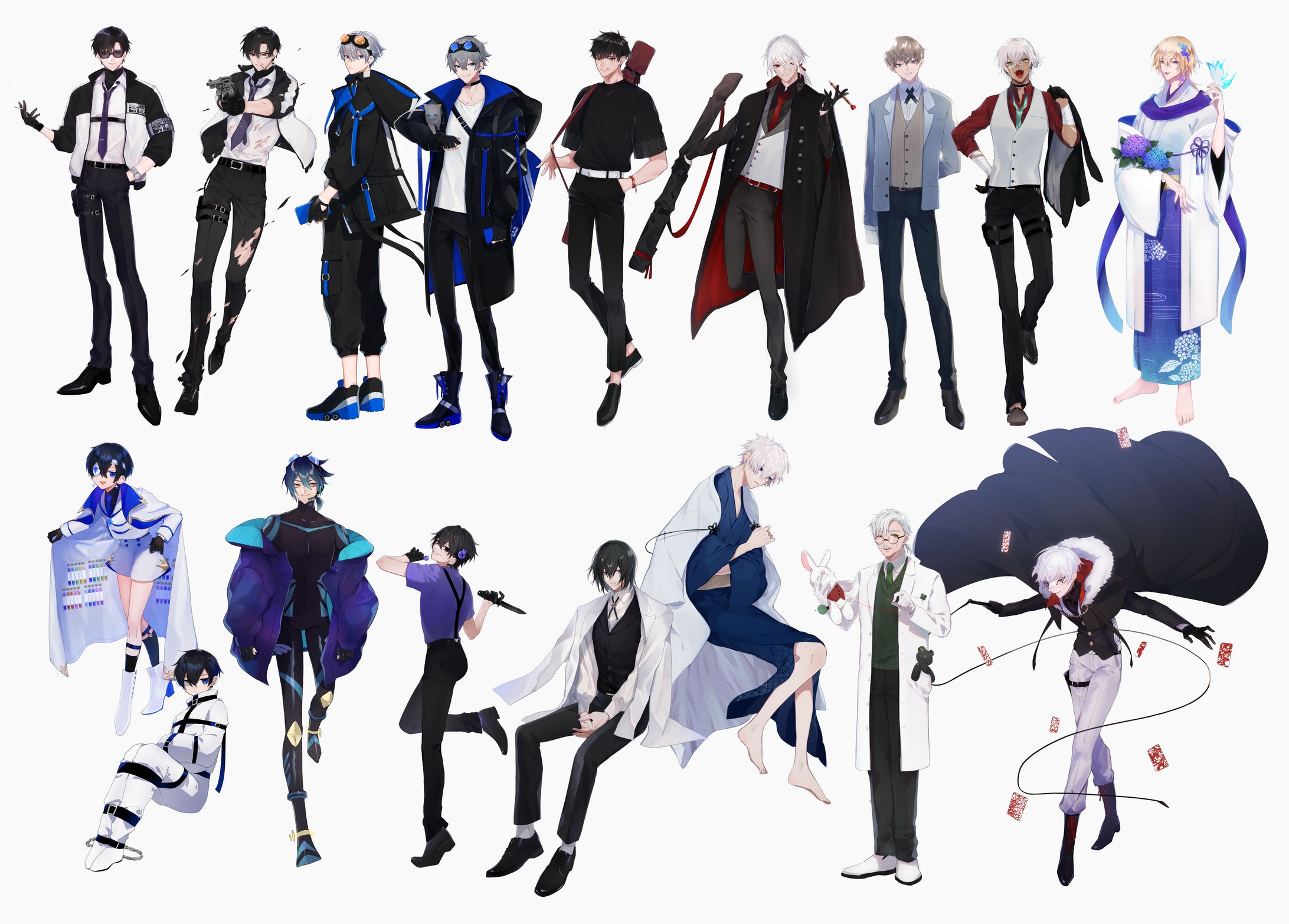 全身イラスト(男の子)-1