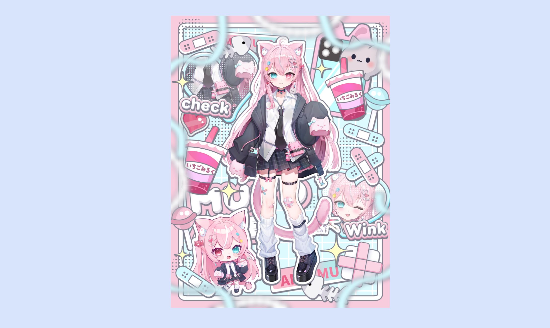 無糖あめ様 立ち絵宣伝画像-1