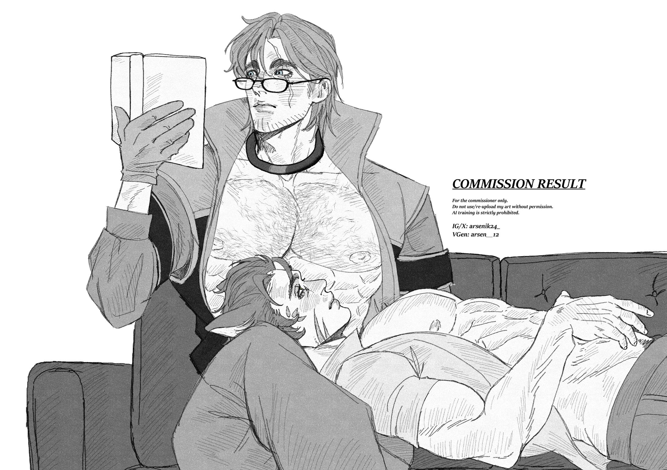 BnW Sketch Commissions-1