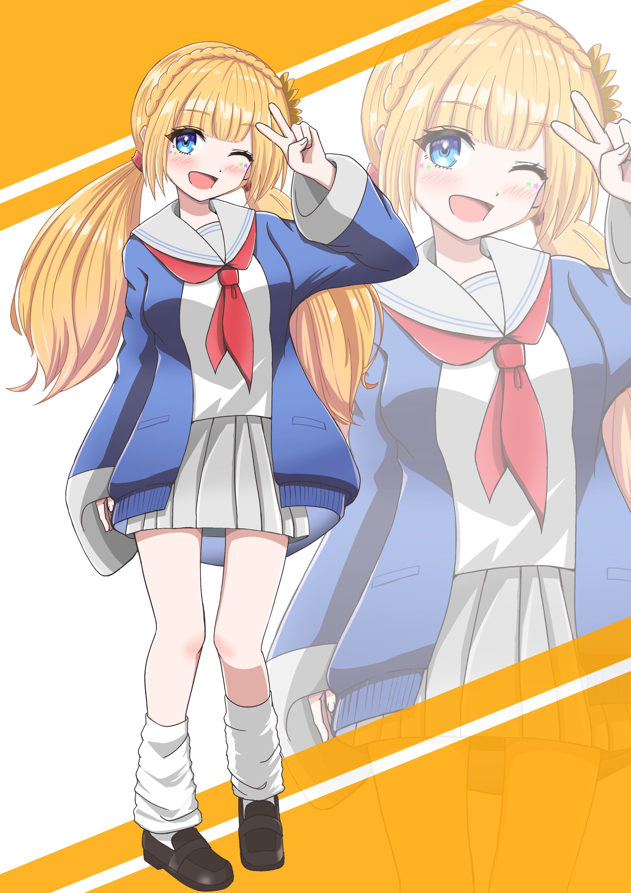 【オリジナルキャラ】太陽の女神ラー子ちゃん-1