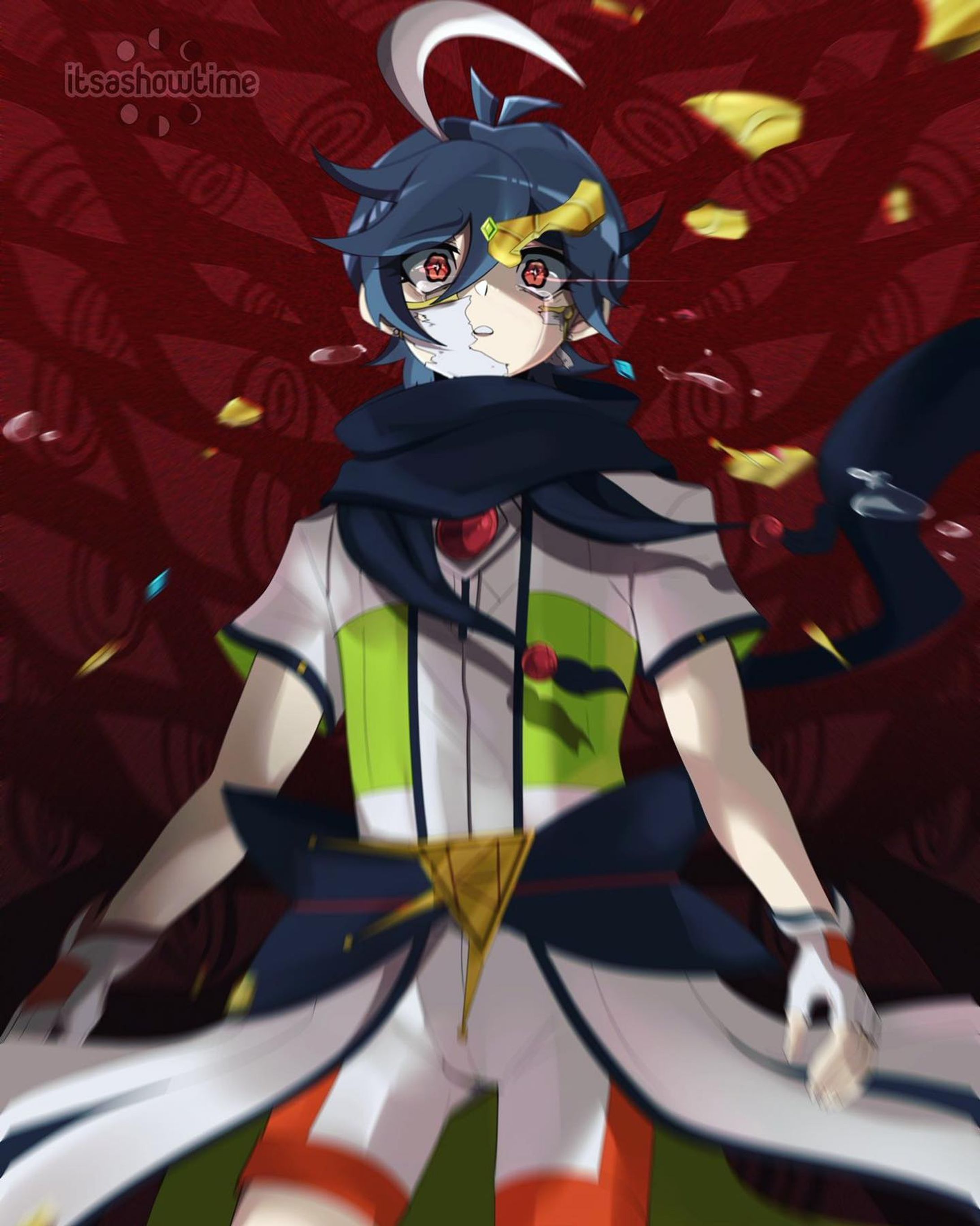 [ MESONOX ]:

🌙🎭And if you stay too long...
You get trapped in THE HORROR SHOW!🎭❤️

-
#ocart #animeart #ygo #yugioh #yugiohvrains #yugiohvrainsoc #vrains #vrainsoc #digitalart #moonphaser #hanoiphaser-1