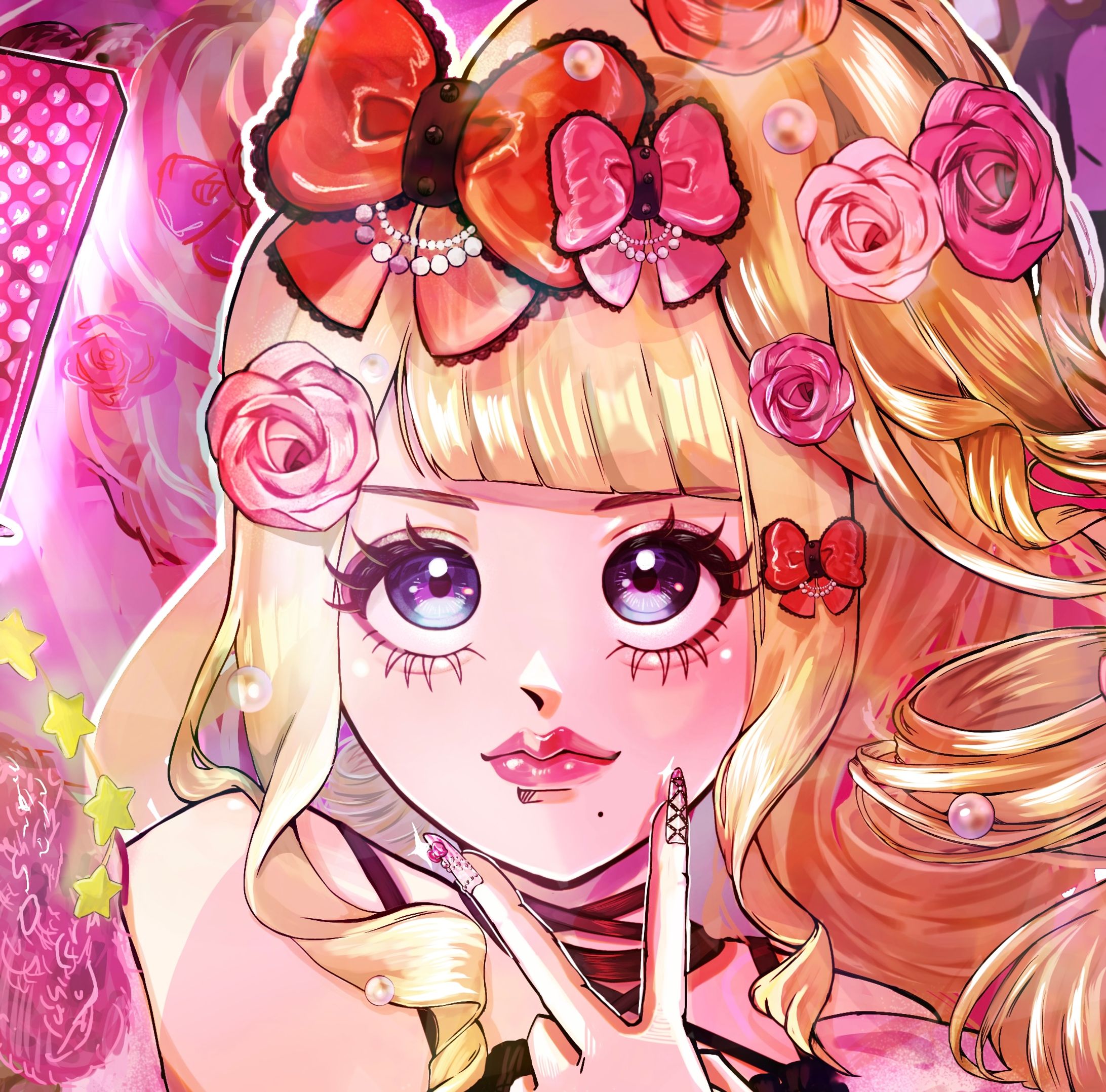 爆盛れでテンションアゲ〜⤴︎⤴︎⤴︎🌺💖✨-1