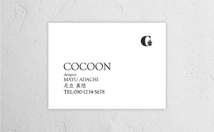 COCOON様　ロゴ/名刺デザイン