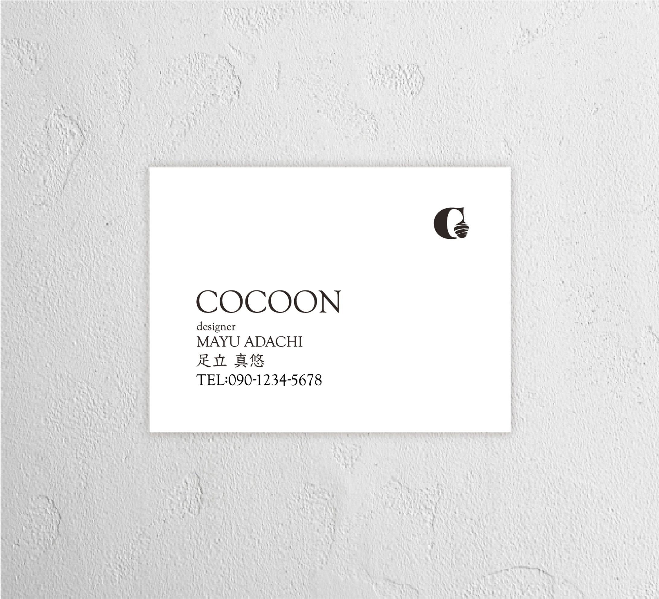 COCOON様　ロゴ/名刺デザイン-1
