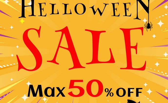 ハロウィンSALEバナー