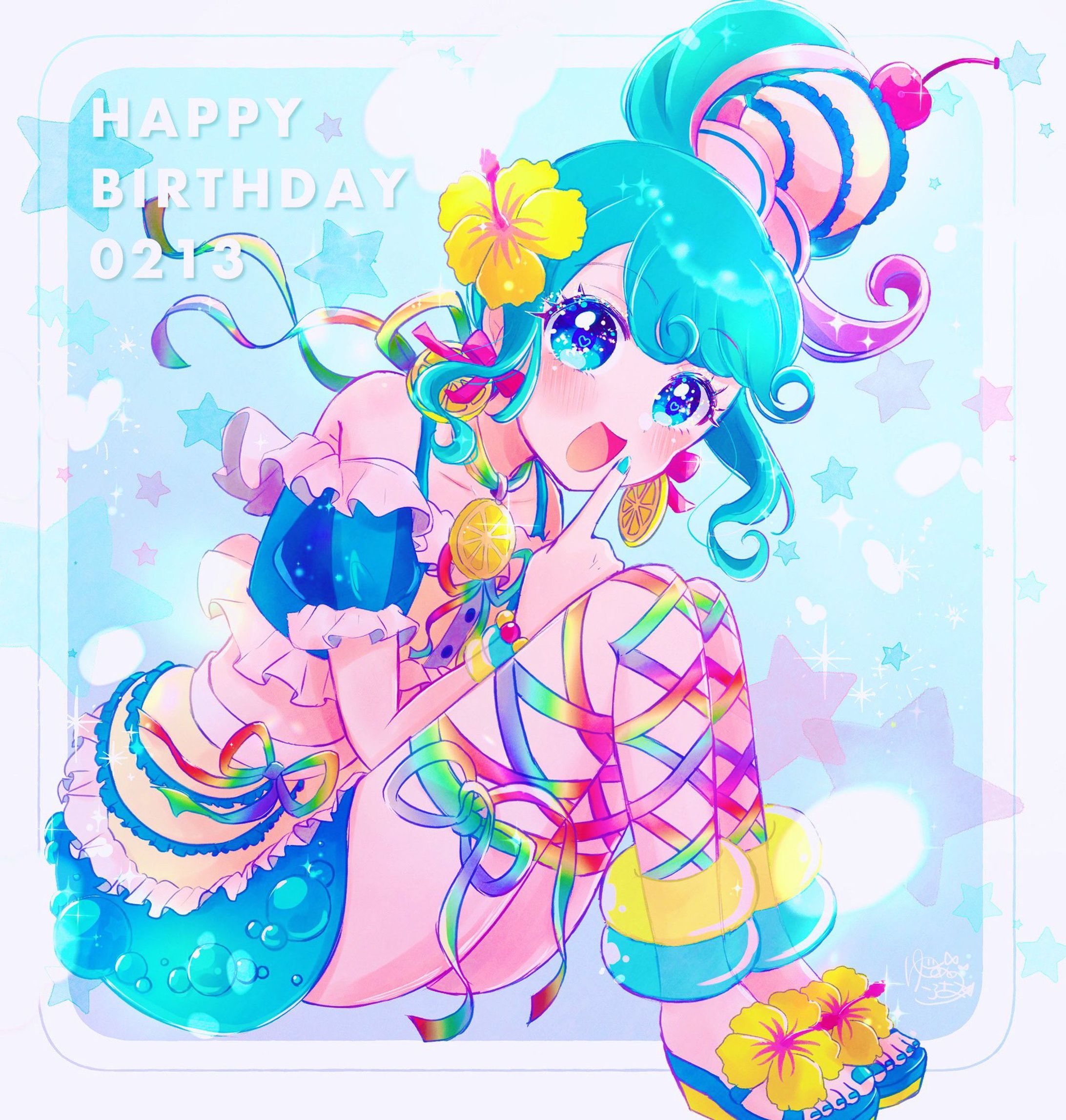 🌺🍋💙-1