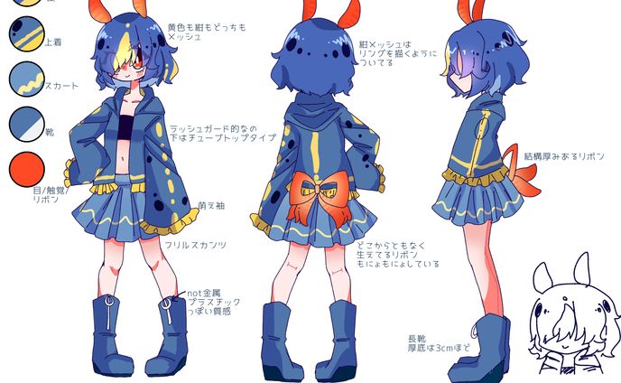 キャラクターデザイン