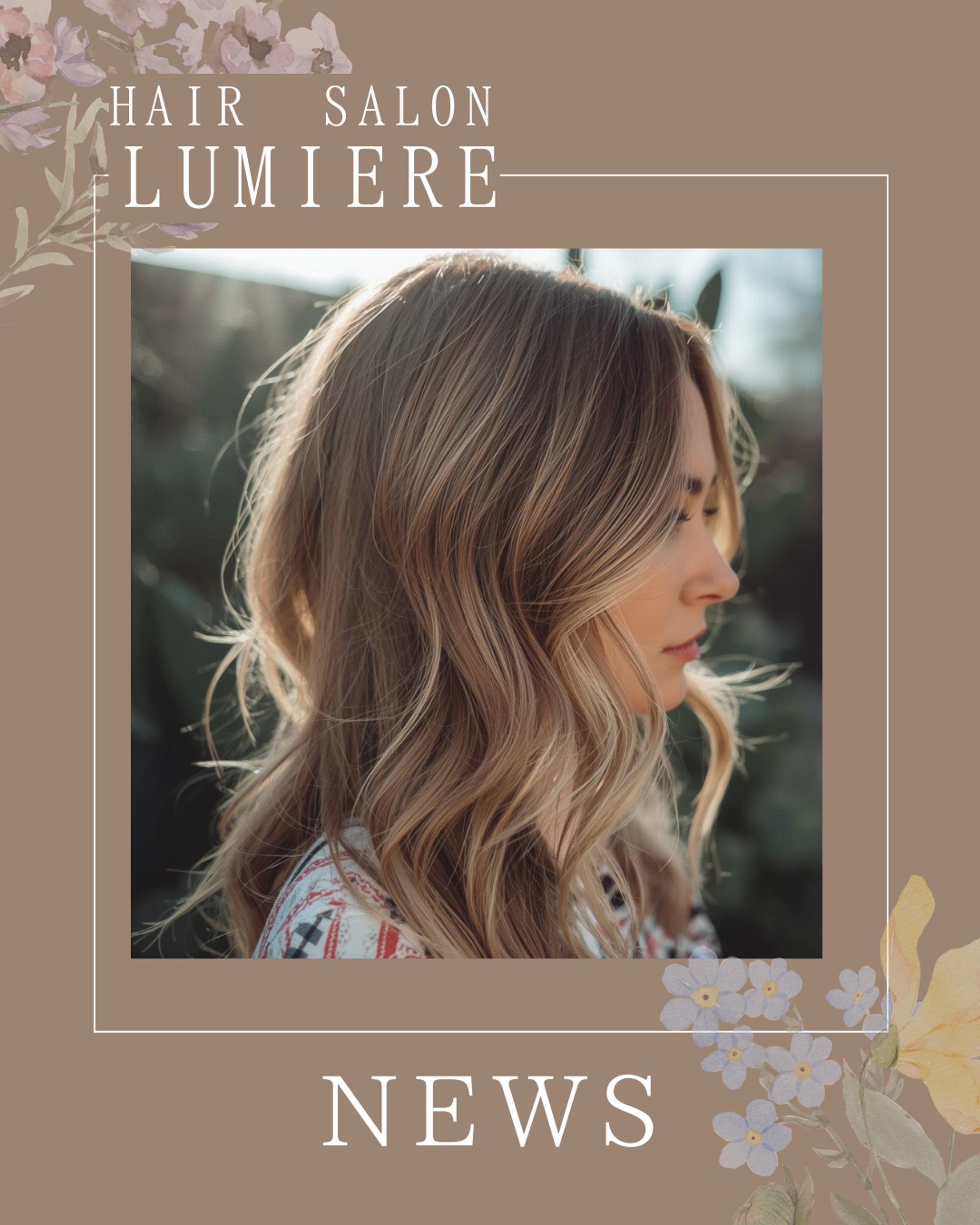 ヘアサロン　SNS画像-1