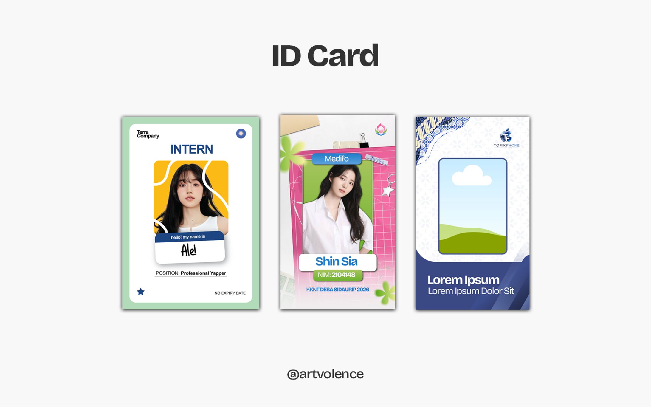 [COMMISSION] ID CARD-1