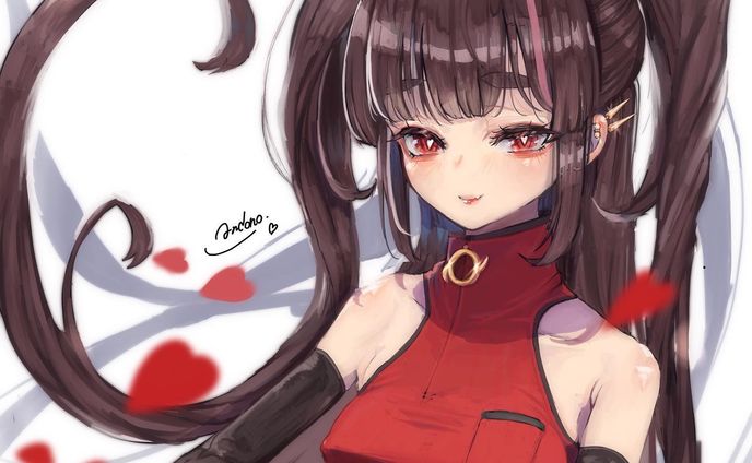 ツインテールの子

髪の毛が描きたくて描いた子！
バラの香りがしそう🌹

なんやかんやで、絵描くの楽しんでる🙌

#ツインテール女子 
#originalcharacter 
 #イラストグラム
#厚塗り
#厚塗りイラスト 
#創作イラスト 
#クリップスタジオペイント 
#絵描きさんと繋がりたい 
#絵師さんと繋がりたい 
#oc
#drawing 
#illust
