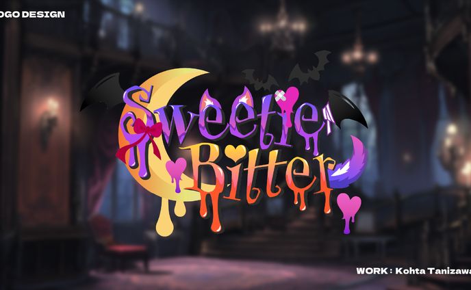 AVAM様　『Sweetie Bitter』楽曲ロゴ