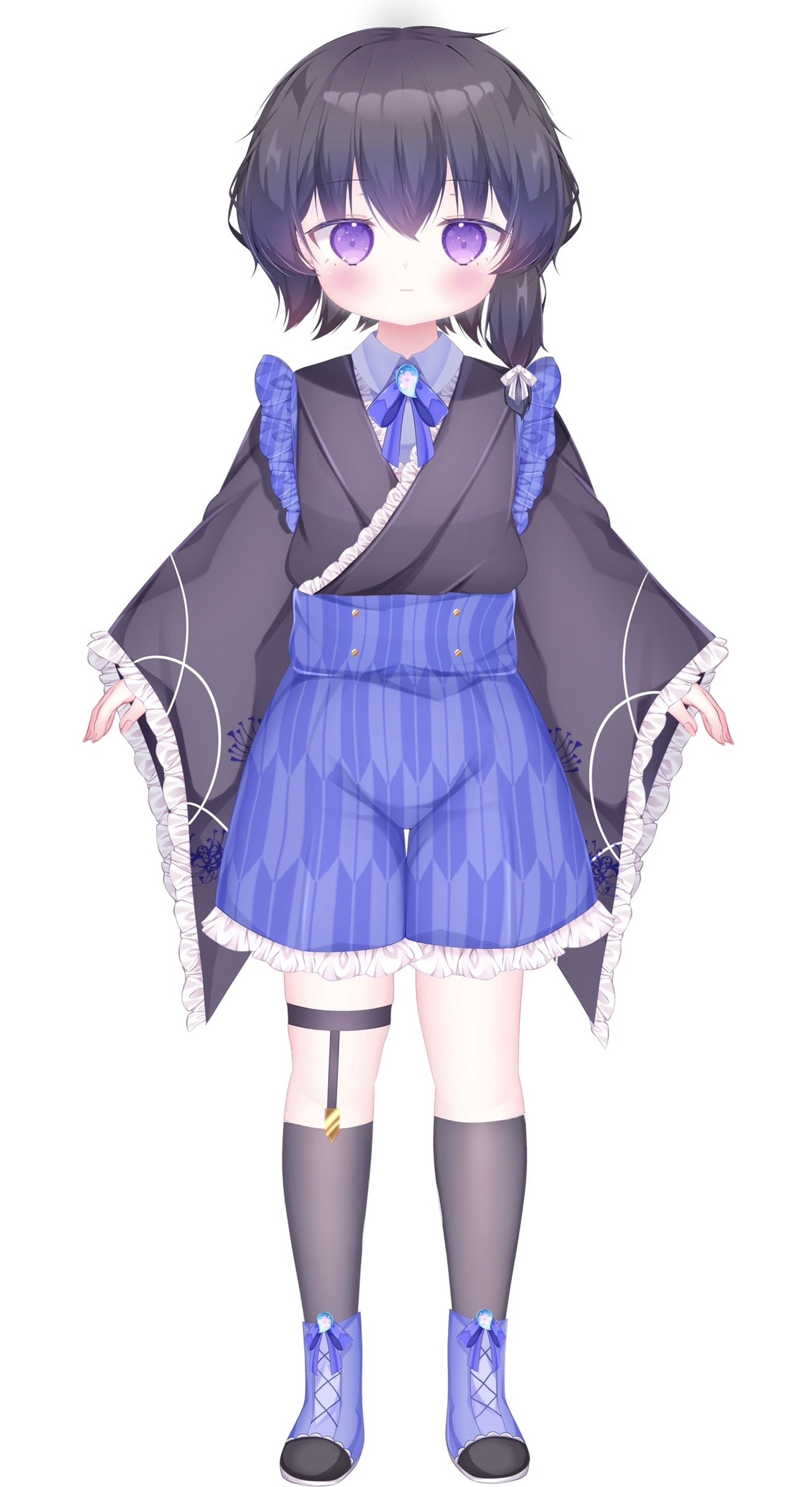 【VTuberモデル】 パーツ分けイラスト-1