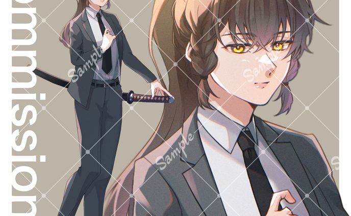 【依頼絵】立ち絵