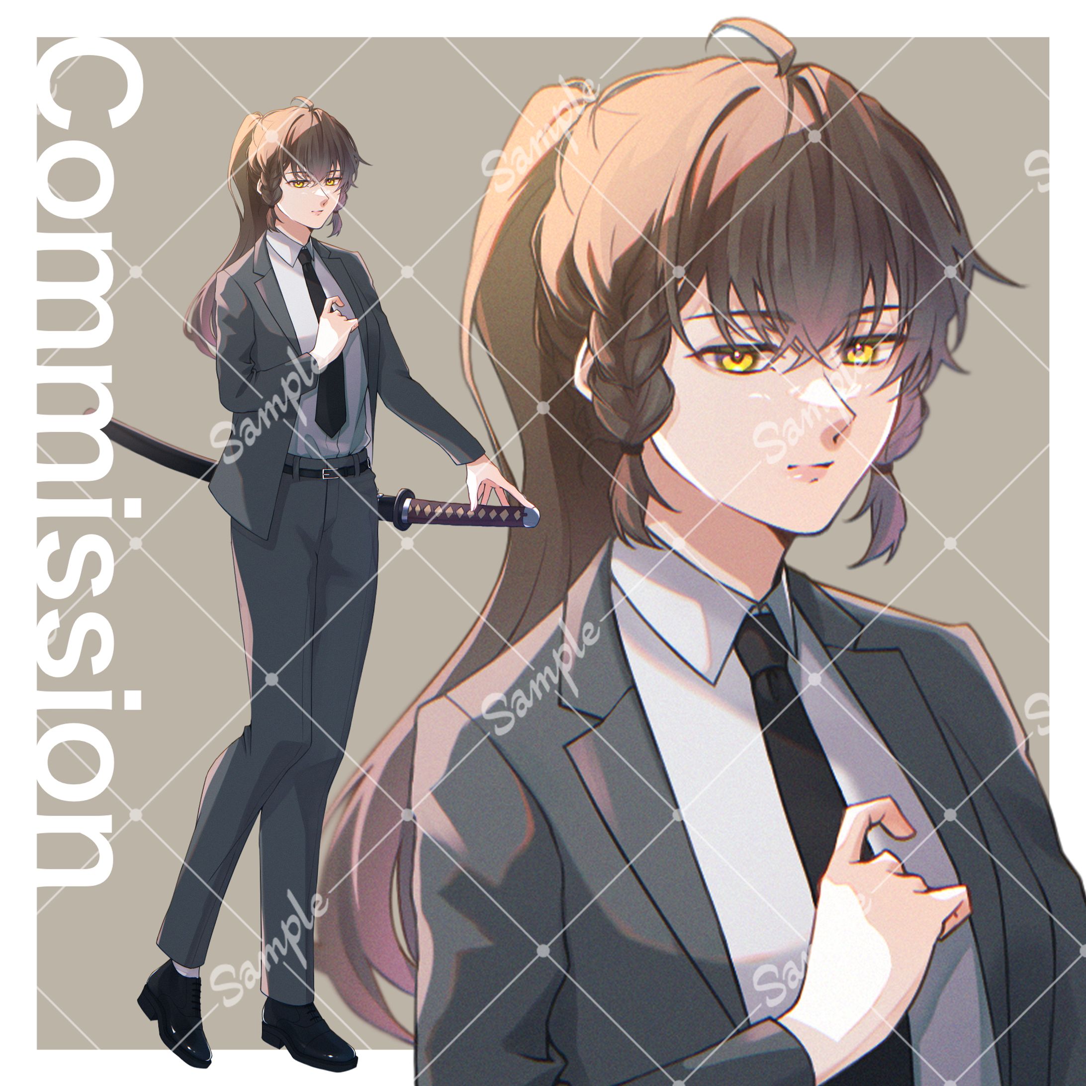 【依頼絵】立ち絵-1