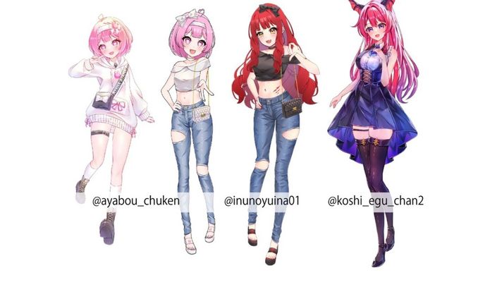 ご依頼イラスト Commissioned illustration