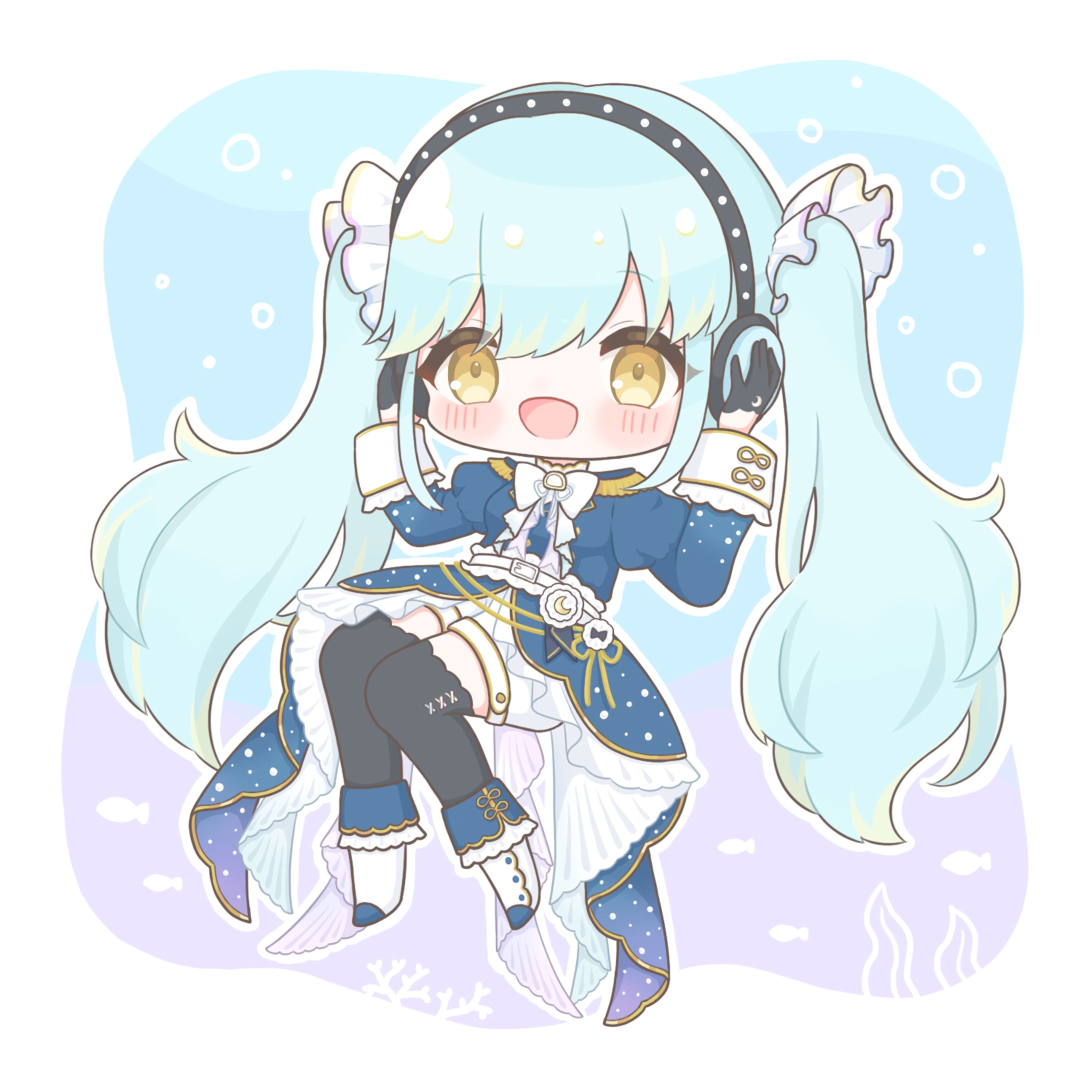 〔二次創作〕海月ルナちゃん-1