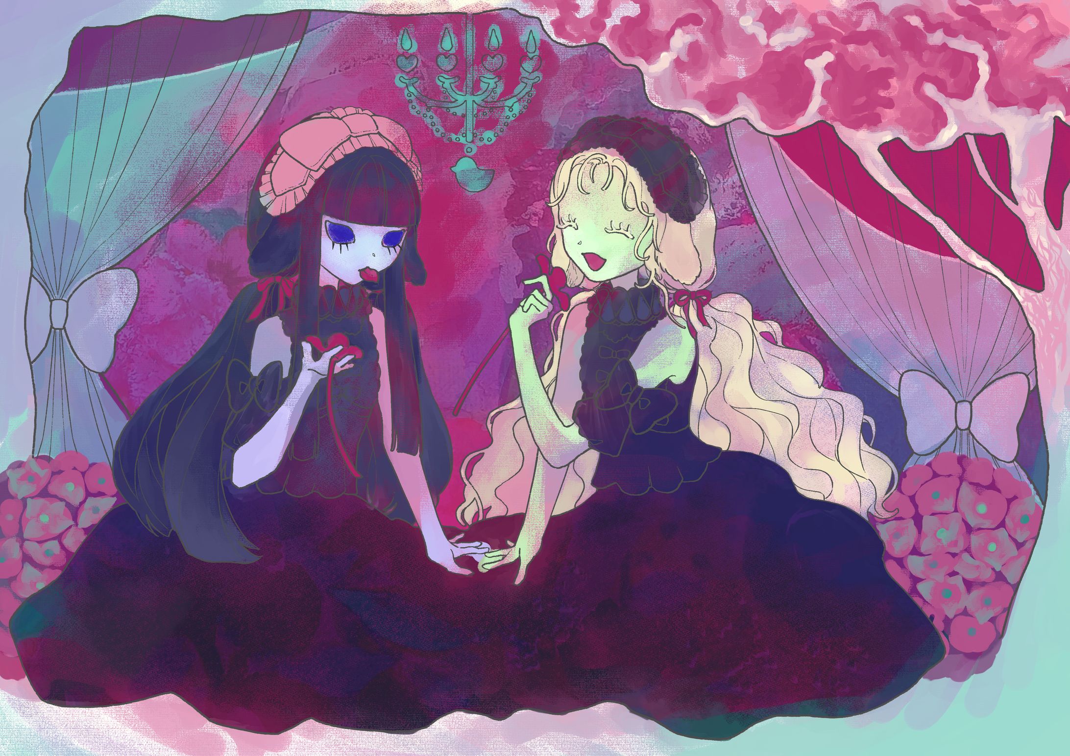 午後三時、少女ごっこ-1