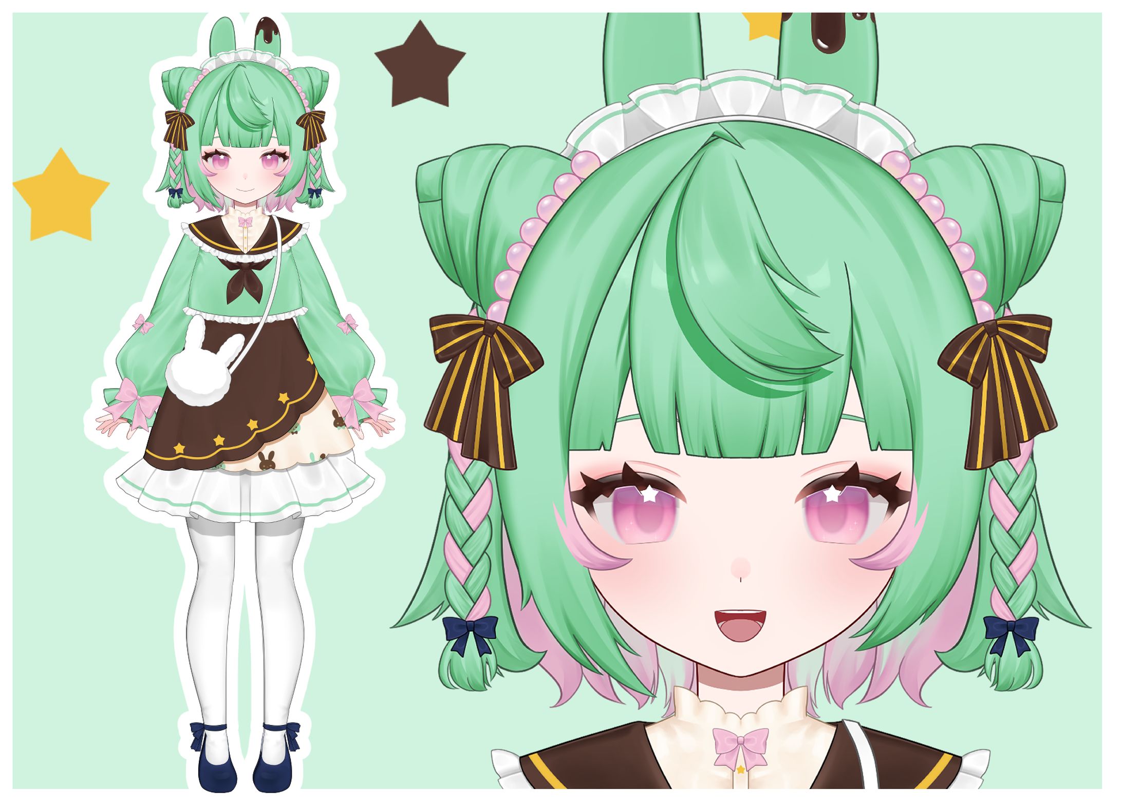 ちょこみんとうさぎちゃん-1