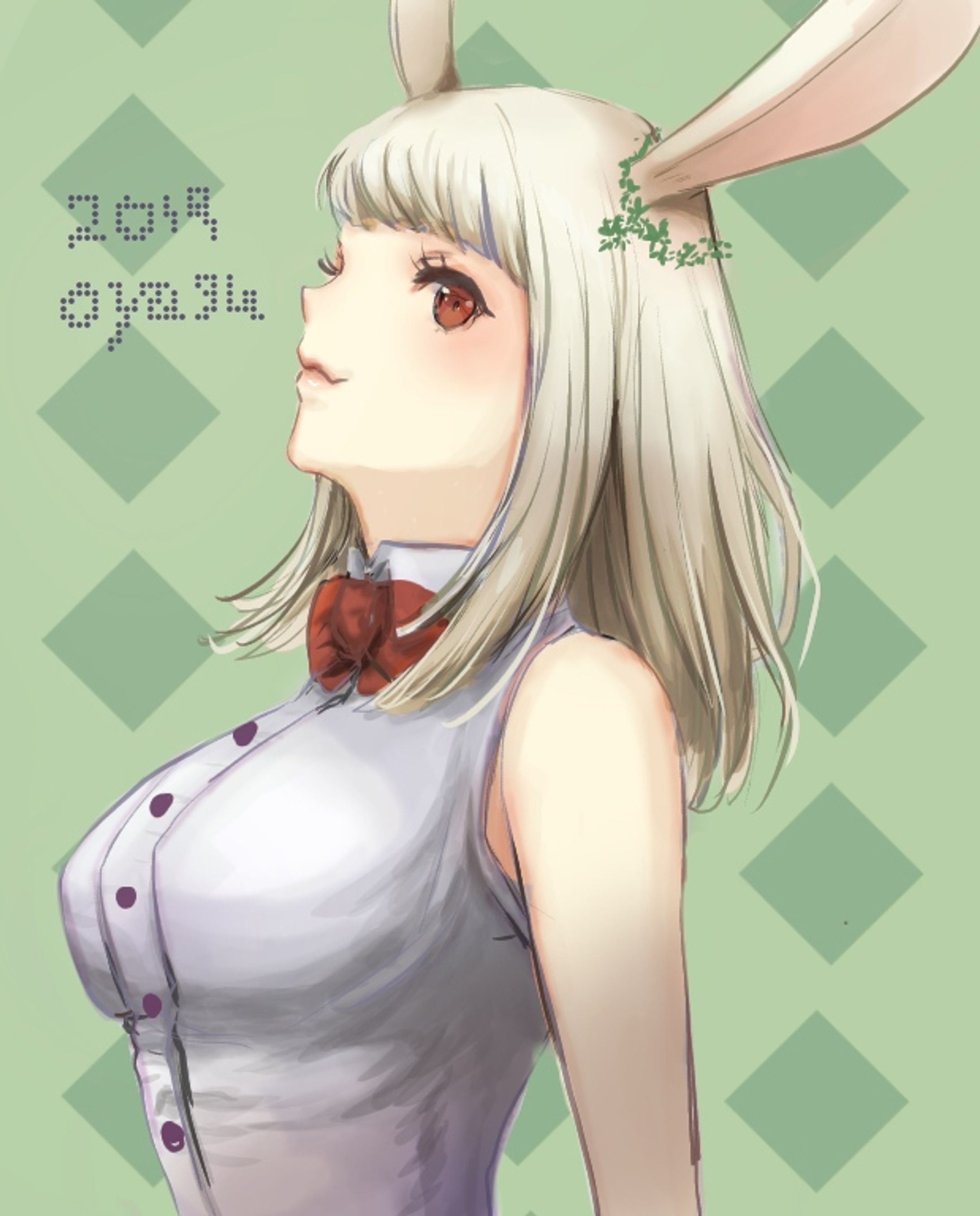 創作　うさ耳娘-1