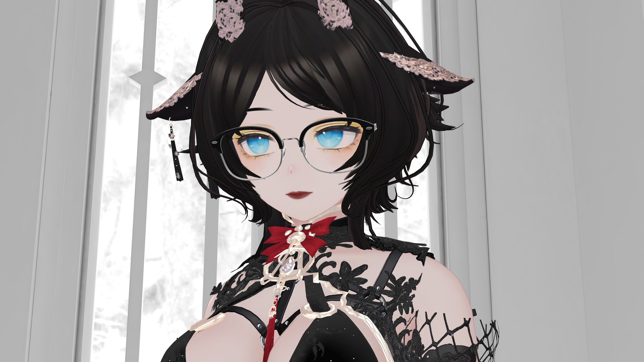 【モデル・撮影】VRChat用アバターのメイクモデルを担当し、商品写真を撮影・提供しました。-1