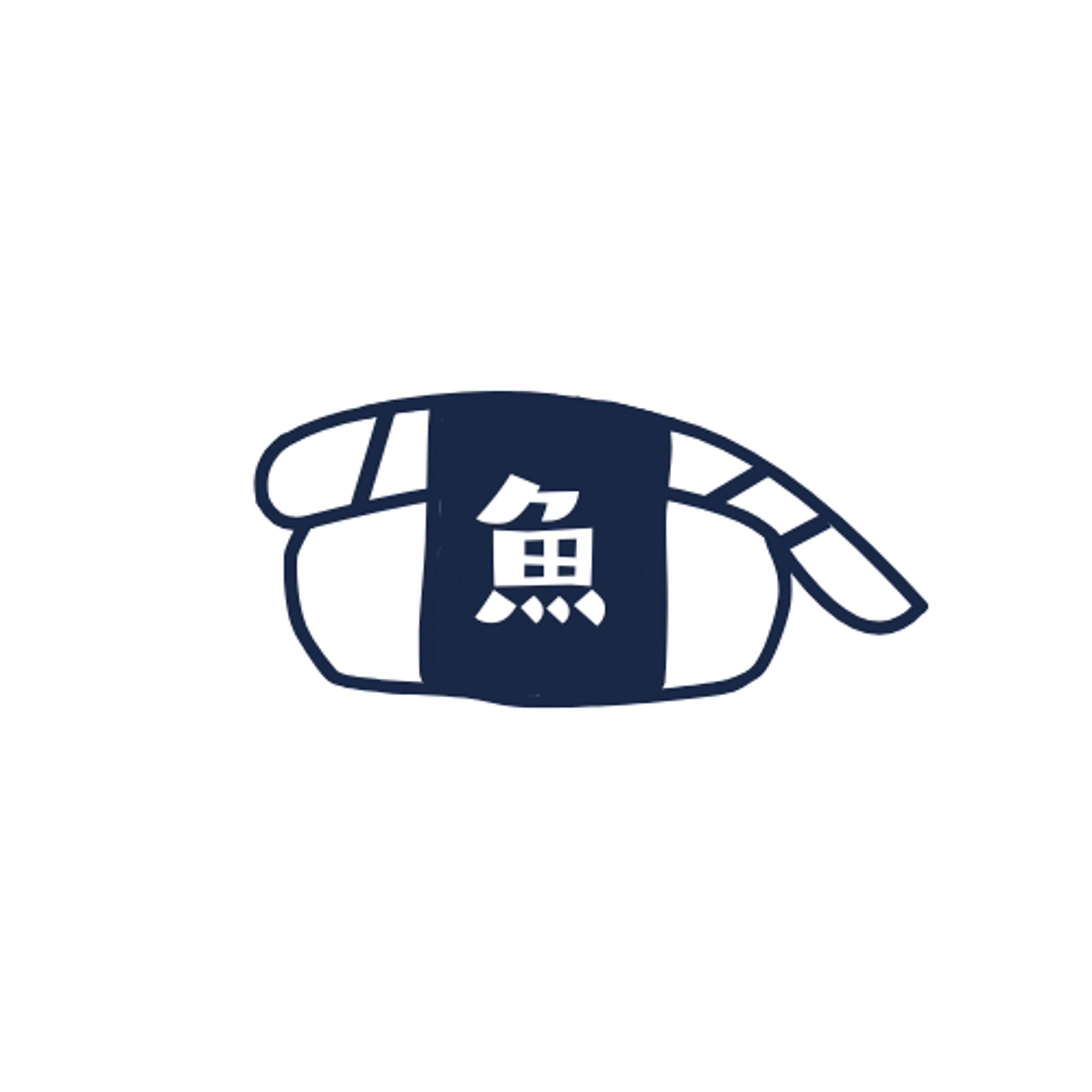 Logo and patterned design for Sushi shop-1