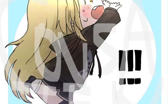 デフォルメペアアイコンの私側のキャラ