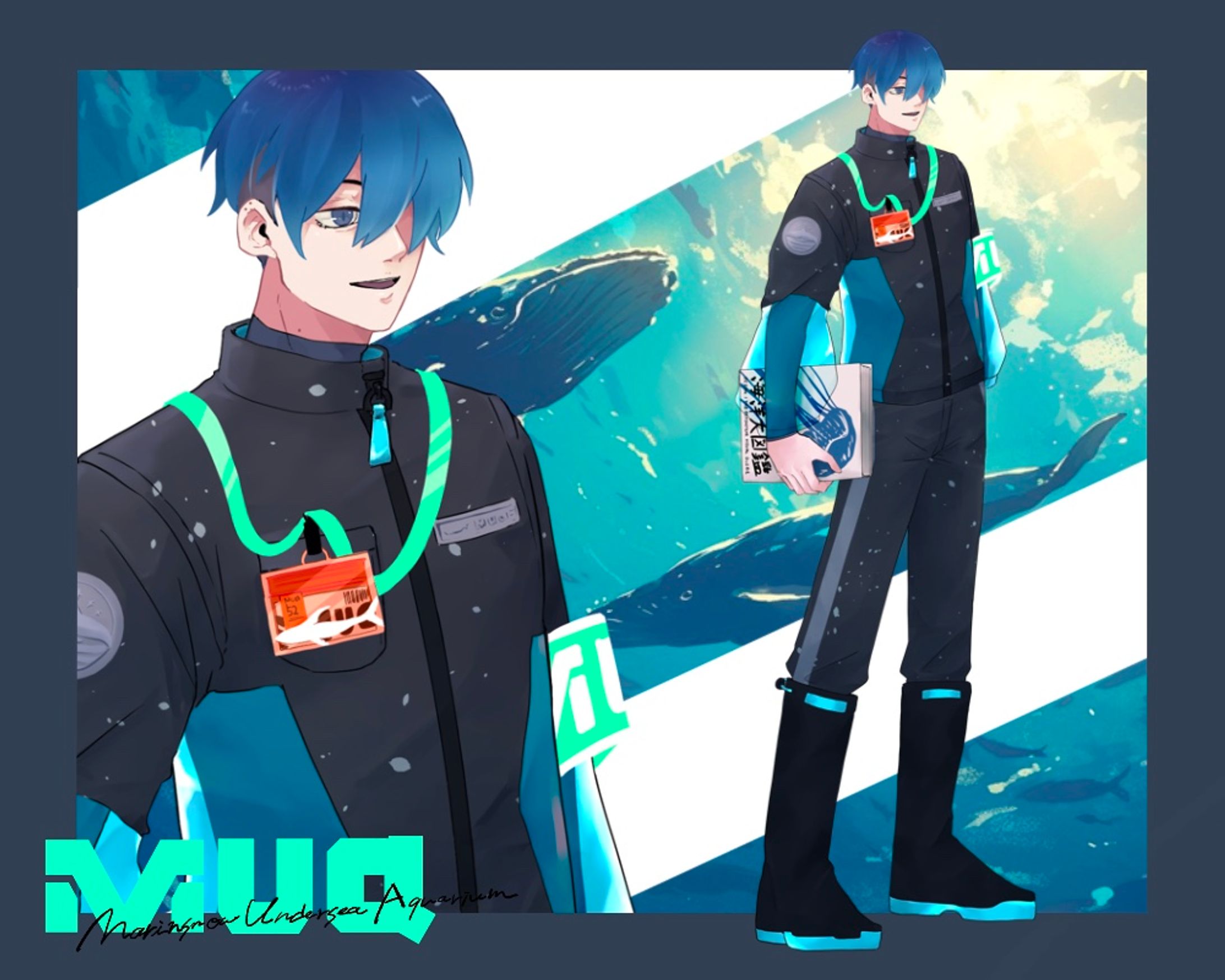 CoC「Mua」自探索者イラスト-1