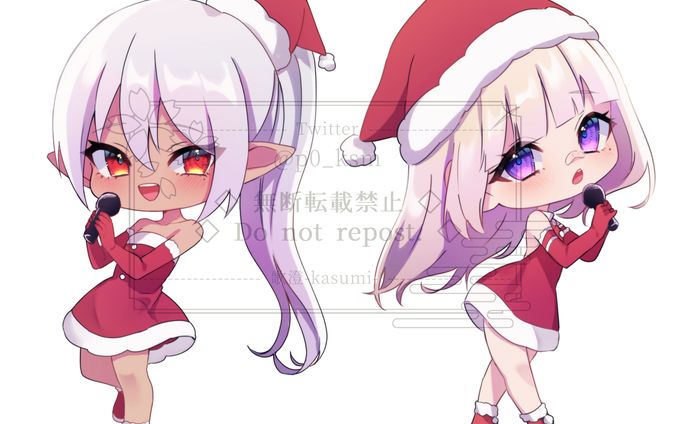 ミニキャライラスト、u-rasia