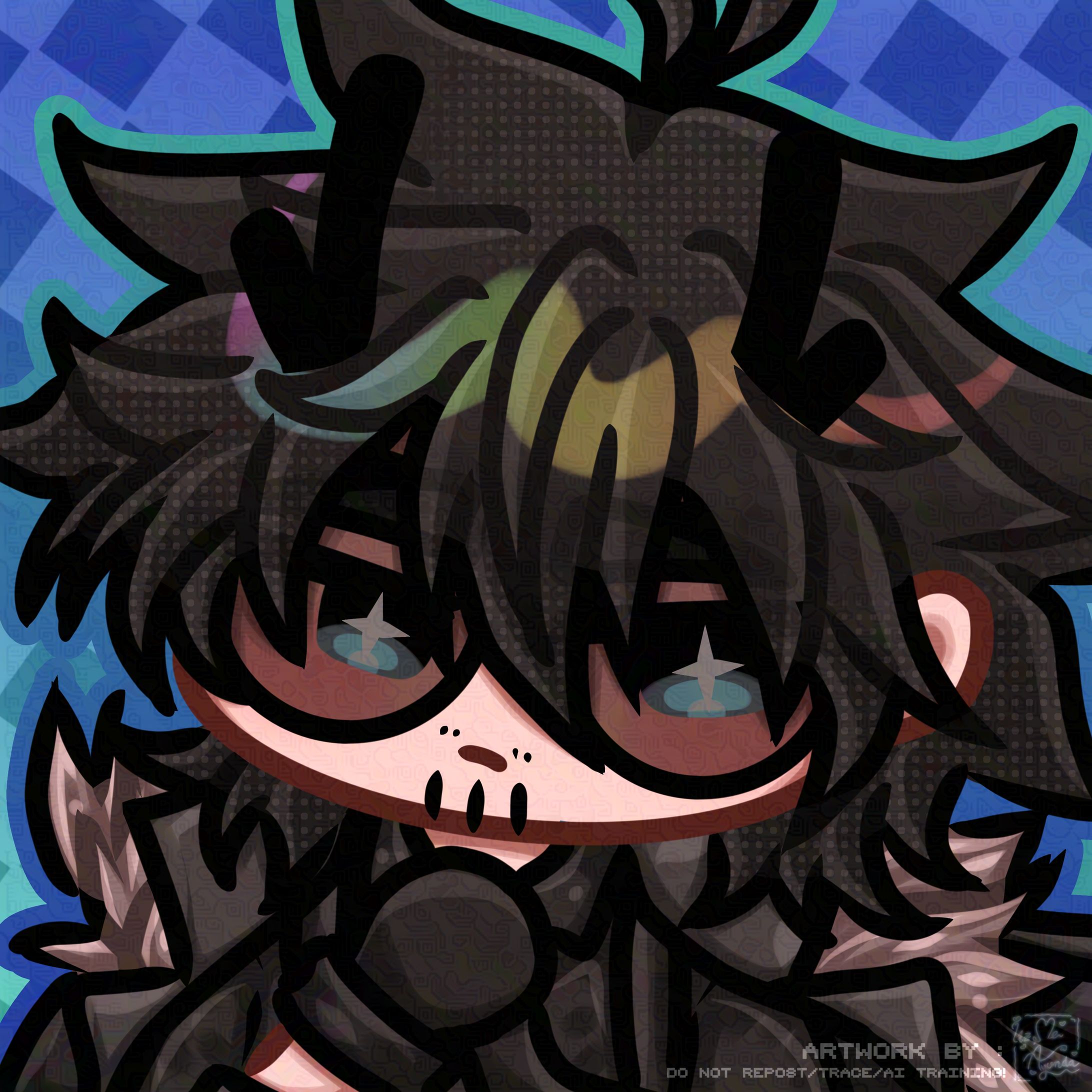 "The Unwanted Hero, Arisu Einsteinbard" Chibi Icon-1