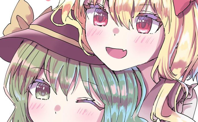 【ご依頼】なきかこ 様 アイコン 東方Project フラン、こいし