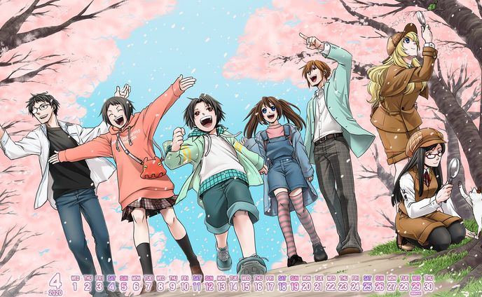 カレンダー企画イラスト
