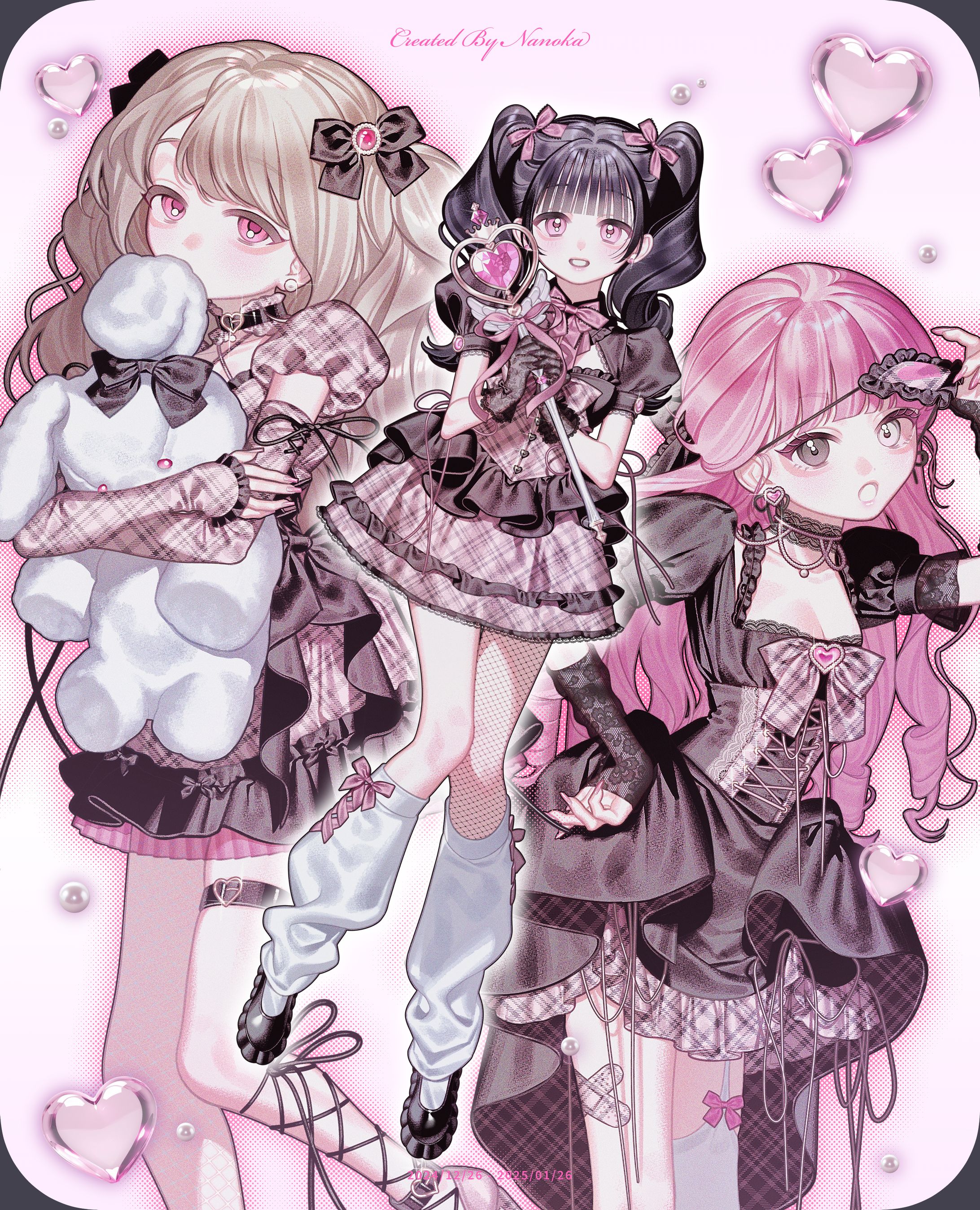 「サンリオキャラクターズコラボクリエイター発掘コンテスト」応援イラスト-1