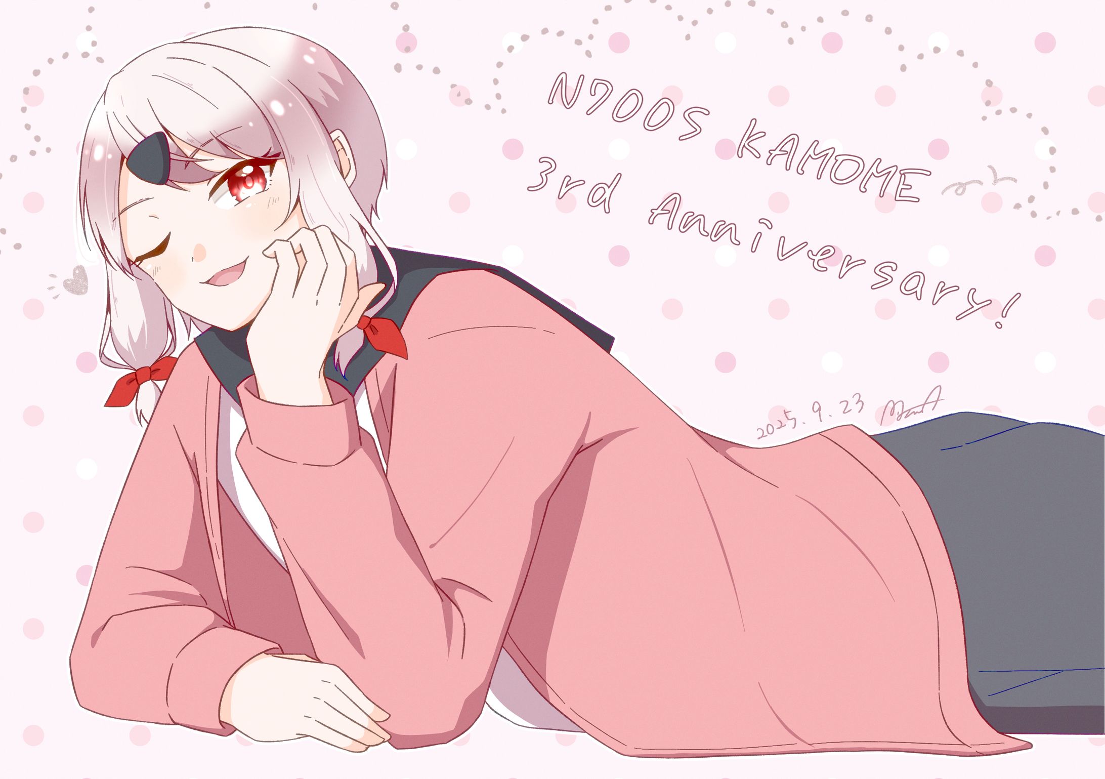 N700Sかもめ　3周年お祝いイラスト-1