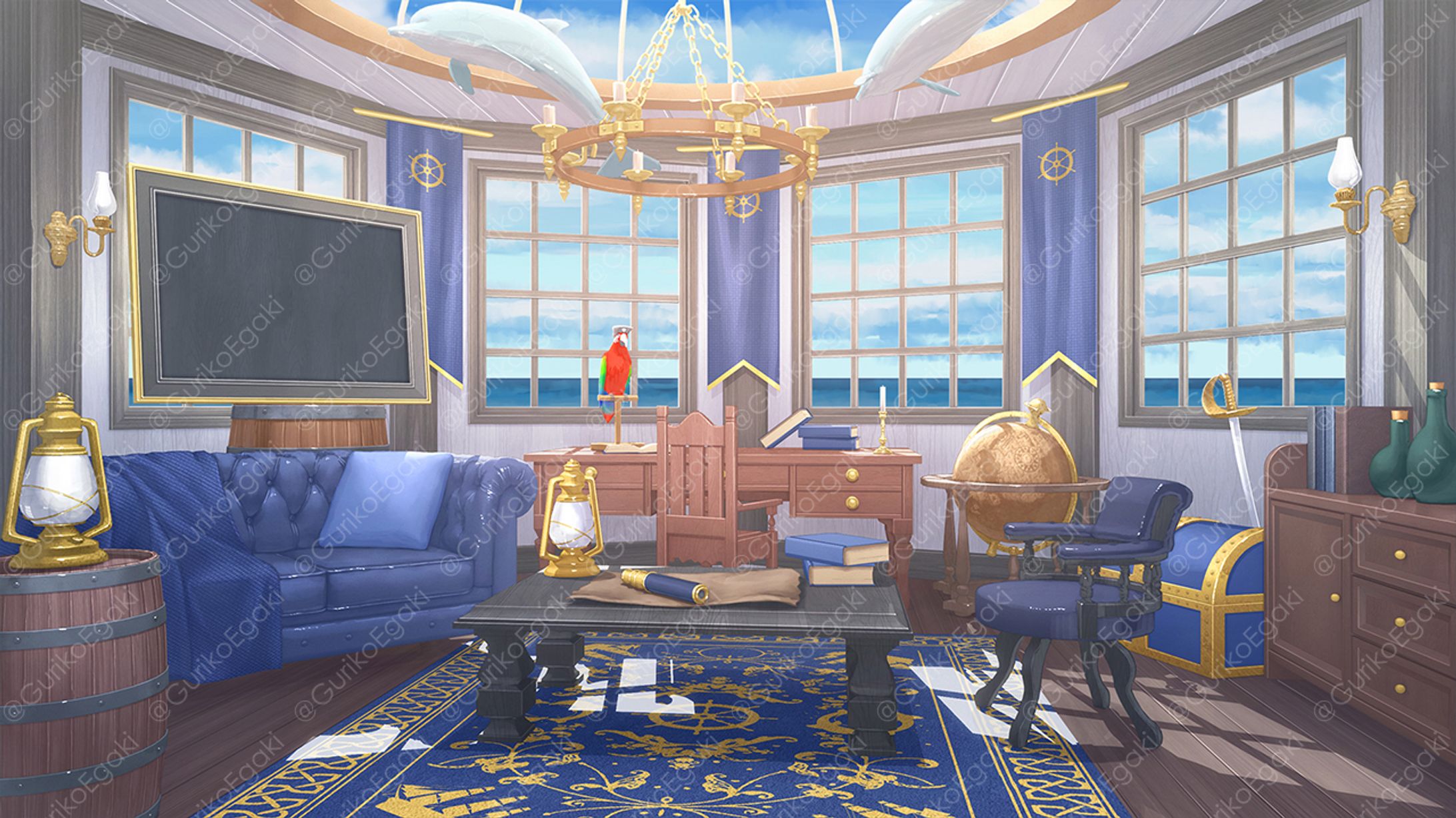 トビ・ウォーレンさんのお部屋-1