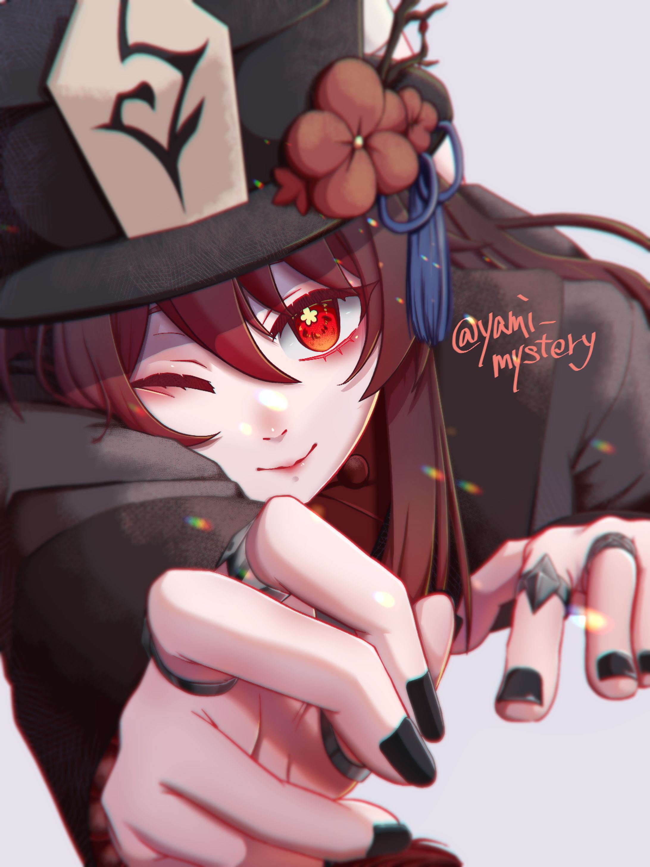 原神＿胡桃(帽子差分あり)-1