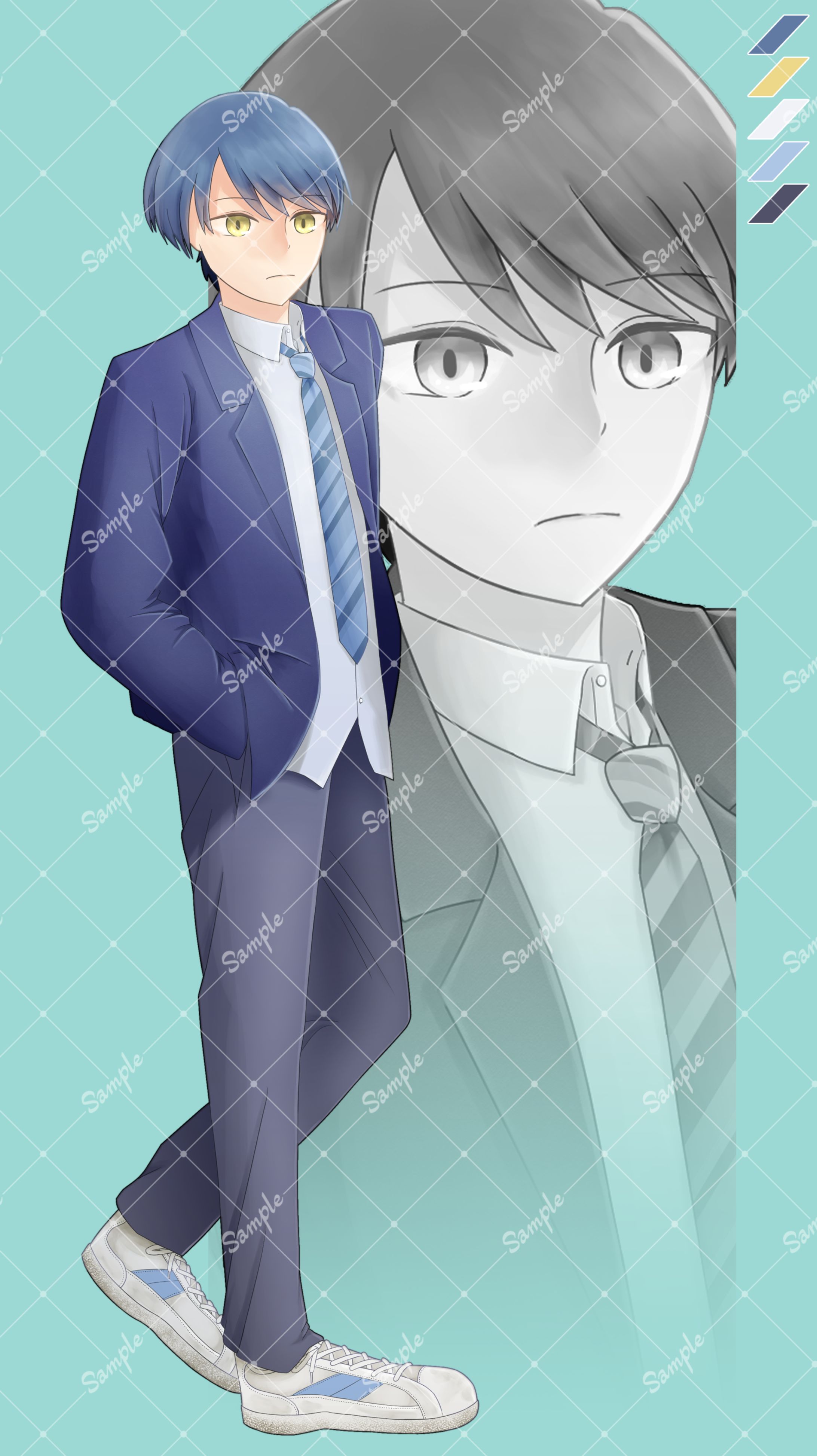 立ち絵　月島遥斗-1