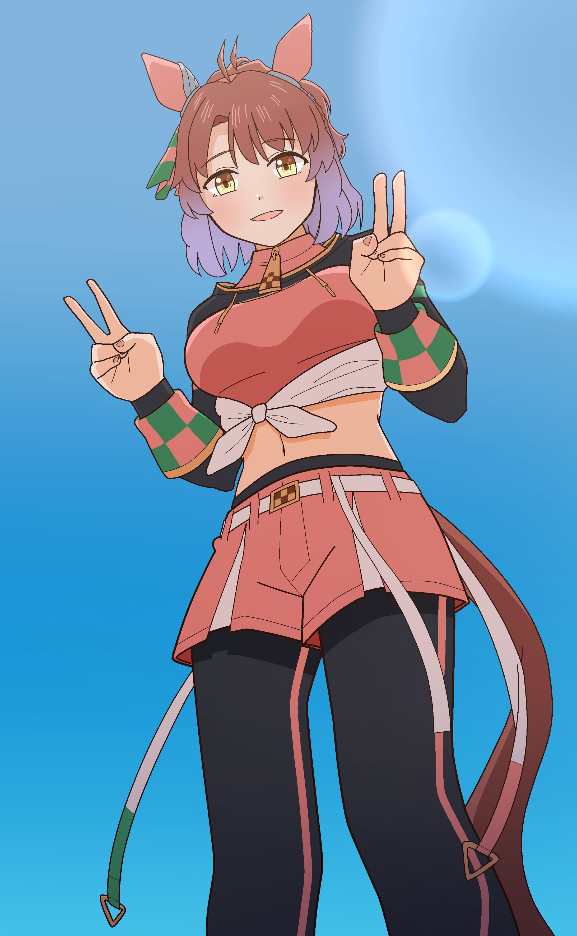 【ウマ娘】ダンツフレーム_立ち絵-1