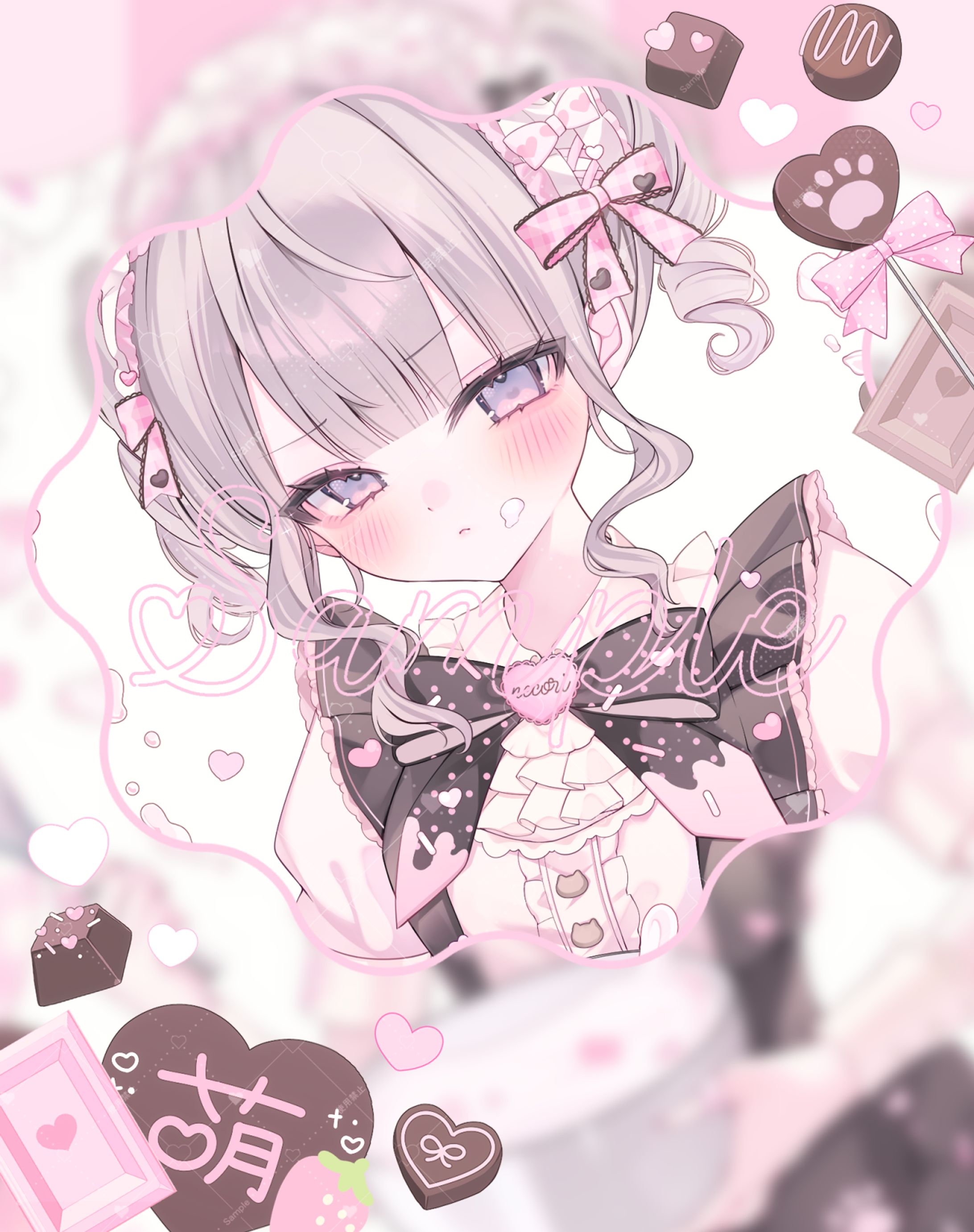 猫理論FANBOX壁紙イラスト -1